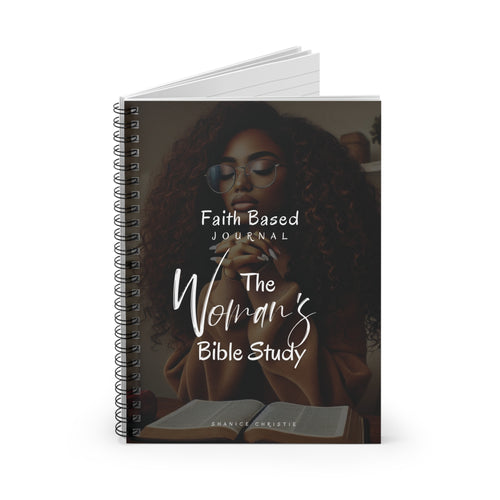 Bible Journal Spiral Notebook -  Women